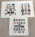 Франция 1960-1985 гг • коллекция 950 разных! марок на листах • Used/MH OG VF