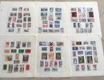 Франция 1960-1985 гг • коллекция 950 разных! марок на листах • Used/MH OG VF