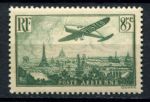 Франция 1936 г. • Mi# 305 • 85 c. • самолёт над Парижем • авиапочта • MNH OG F-VF ( кат. - €10 )