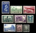 Саар 195х гг. • подборка 9 марок • MNH OG VF