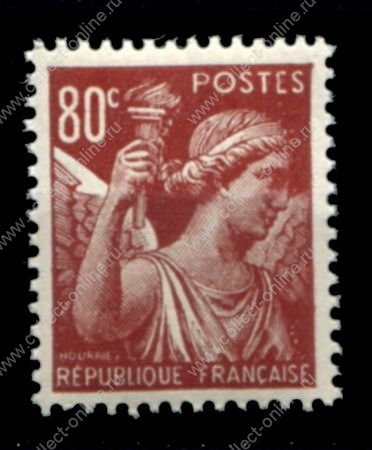 Франция 1939 г. • Iv# 431 • 80 c. • Ирис • стандарт • MNH OG VF