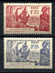 Мавритания 1939 г. • Iv# 168-169 • Международная выставка, Нью-Йорк • полн. серия • MNH OG VF*