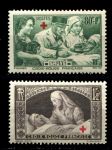 Франция 1940 г. • Iv# 459-460 • Для Красного Креста • полн. серия • MNH OG VF ( кат. - €30 )