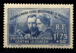 Франция 1938 г. • Iv# 402 • 1.75 fr.+50 c. • 40 лет открытию радиации • MNH OG VF (кат. - €27 )