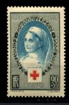 Франция 1939 г. • Iv# 422 • 90+35 c. • Для Красного Креста • MNH OG VF • ( кат. - €17 )