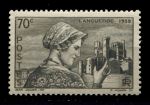 Франция 1939 г. • IV# 448 • туризм • архитектура, собор Безье • MNH OG VF