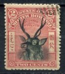 Северное Борнео 1897-1902 гг. • Gb# 94 • 2 c. • олень • Used VF