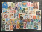Иностранные марки • набор 60+ разных • Used VF • 5 руб. за шт.