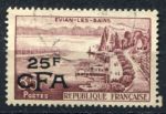 Реюньон 1957-1959 гг. • Iv# 341 • 25 fr./85 fr. • надпечатка нов. номинала и CFA • концовка • Used VF
