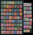 Франция 1877-197x гг. • лот 95 разных, старинных марок (стандарты) • Used F-VF