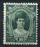 Ньюфаундленд 1911 г. • Gb# 125 • 10 c. • Коронация Георга V • королева Александра • MH OG VF ( кат.- £45 )