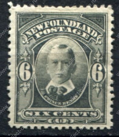 Ньюфаундленд 1911 г. • Gb# 122 • 6 c. • Коронация Георга V • принц Генри • MH OG VF ( кат.- £20 )