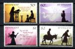Сент-Винсент 1981 г. • Mi# 619-622 • Рождество • полн. серия • MNH OG VF