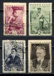 СССР 1935 г. • Сол# 519-22 • 3 - 20 коп. • Калинин (60-летие) • полн. серия • Used(ФГ) OG VF