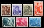 Румыния 1936 г. • Mi# 509-515 • 6-я годовщина коронации Кароля II • полн. серия • MNH OG VF ( кат. - €20 )