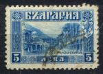 Болгария 1921-1923 гг. • Sc# 169 • 5 L. • осн. выпуск • Рильский монастырь • Used VF