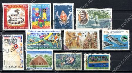 Новая Каледония 1960-2011 гг. • Подборка 11 марок • Used VF