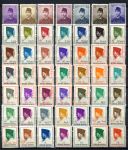 Индонезия 1951-1967 гг. • президент Сухарто • лот 49 марок • стандарт • MNH OG VF
