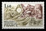 Франция 1977 г. • Iv# 1952 • 1.40 fr. • национальный конкурс "Лучший мастер Франции" • MNH OG VF