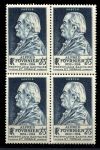 Франция 1947 г. • iv# 789 • 2+3 fr. • Ученые • Альфред Фурнье • кв. блок • MNH OG VF