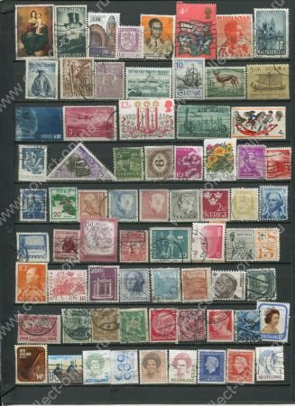 70 старых разных марок мира • лот № 4