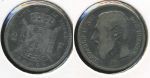 Бельгия 1866 г. • KM# 30.2 • 2 франка • Леопольд II • регулярный выпуск • F