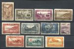 Французское Марокко 1933-1954 гг. • подборка • 11 марок • MNG/Used F-VF