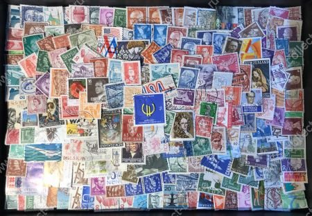 200+ старых и старинных, иностранных марок из коллекции • Used F-VF