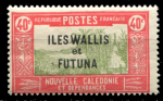 Уоллис и Футуна 1930-1938 гг. • Iv# 52 • 40 c. • надп. на марках Новой Каледонии (осн. выпуск) • MH OG VF