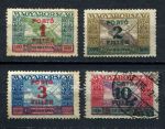 Венгрия 1926 г. • Mi# P99-101,P103 • надпечатки на м. авиапочты • служебный выпуск • полн. серия • MNG/Used VF