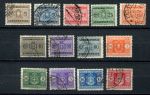 Италия 1945-1946 гг. • Sc# J41-53 • 5 c. - 20 L. • служебный выпуск • без в.з. полн. серия • Used VF 