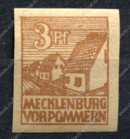 Германия • Советская зона оккупации • Мекленбург-Передняя Померания 1946 г. • Mi# 29 • восстановление • б.з. • MNH OG VF