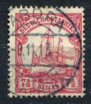 Германская Юго-западная Африка 1905-1920 гг. • Mi# 32 • 7½ pf. • Императорская яхта "Гогенцоллерн" • в.з. • Used VF