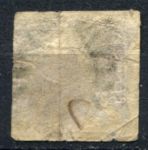 Бавария 1850-1858 гг. • Mi# 4 • 6 kr. • цифра в орнаменте • Used F*