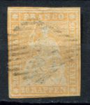 Швейцария 1854-1855 гг. • Mi# 16 • 20 rp. • "Швейцария" • стандарт • Used VF ( кат. - €200 )