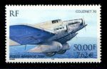 Франция 2000 г. • Iv# A64 • 50 fr.(€7.62) • фркнцузские самолеты, Couzinet 70 • авиапочта • MNH OG VF ( кат. - €25 )