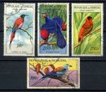 Сенегал 1960 г. • Mi# 239-242 • 50 - 250 fr. • птицы Африки • авиапочта • Used VF