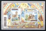 Французская Андорра 2010 г. • Iv# BF 3 • архитектура, старинные церкви • блок • MNH OG VF