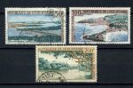 Кот-д'Ивуар 1963 г. • Sc# C22-C24 • 50 -200 fr. • виды страны • аваиапочта • полн. серия • Used VF