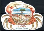 Уоллис и Футуна 2010 г. • Iv# BF25 • морская фауна, крабы • блок • MNH OG VF