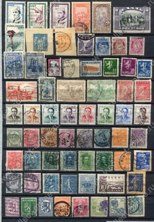 66 старинных(в основном довоенных(до 1945г.)) разных иностранных марок • Used F-VF