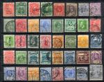 Британские колонии • 40 разных старинных марок • Used F-VF