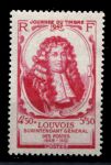 Франция 1947 г. • Iv# 779 • 4.50+4.50 fr. • День почтовой марки • маркиз Де Лувуа • MNH OG VF