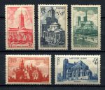 Франция 1947 г. • Iv# 772-776 • Кафедральные соборы Франции • полн. серия • MH OG VF