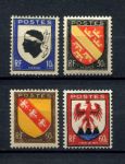 Франция 1946 г. • Iv# 755-758 • 10 - 60 c. • гербы городов и регионов • стандарт • полн. серия • MNH OG VF