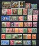 Новая Зеландия 193х-196х гг. • подборка 47 разных марок • Used VF
