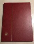 Альбом для марок A4 • 8 листов(16 страниц) фон белый • Франция • б.у. UNC-