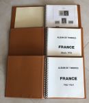 Альбомы(листы+папки) для марок Франции 1960-1989 • YVERT & TELLIER • б.у. UNC-