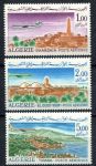 Алжир 1967-1968 гг. • Sc# C13-15(Iv# A15-17) • 1 - 5 d. • самолеты над страной • авиапочта • полн. серия • MNH OG VF ( кат. - $14 )