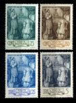 Ватикан 1943 г. • Mi# 92-95 • значимые события из жизни Ватикана • полн. серия • MLH OG VF